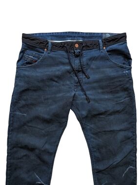 Diesel Vintage Y2K Krooley Men's Drawstring Relaxed  Jogger Jeans Sweat Pants